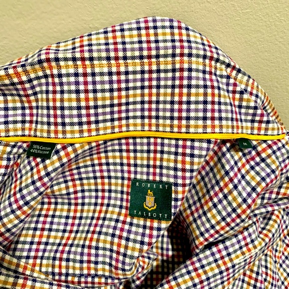 Robert Talbott Multi-Check Sport Shirt - Picture 5 of 7